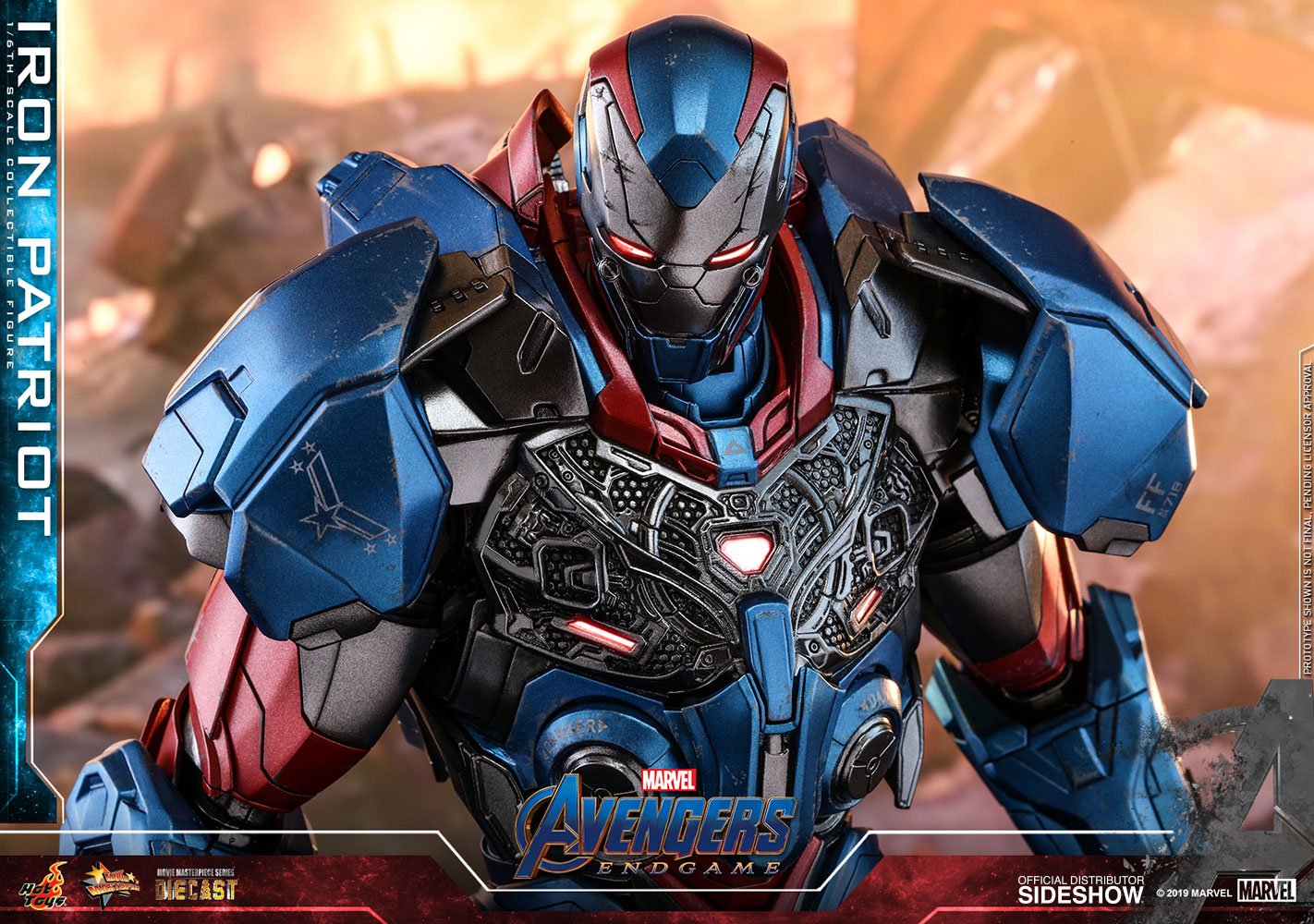 iron patriot sixth scale figure marvel gallery d fcb e d a