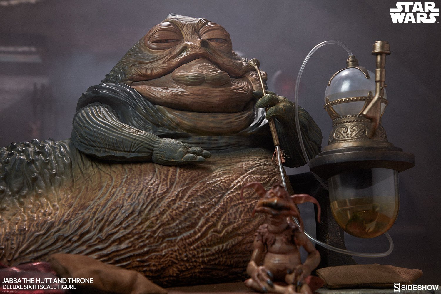 jabba the hutt and throne deluxe star wars gallery c ccc e e