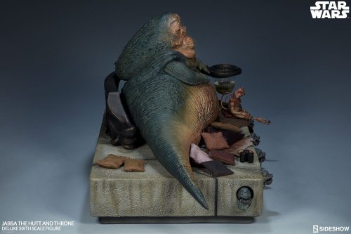 jabba the hutt and throne deluxe star wars gallery c ccd d cce