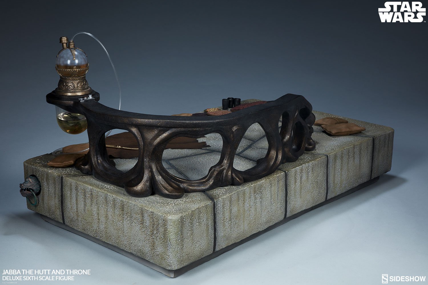 jabba the hutt and throne deluxe star wars gallery c ccd e b f