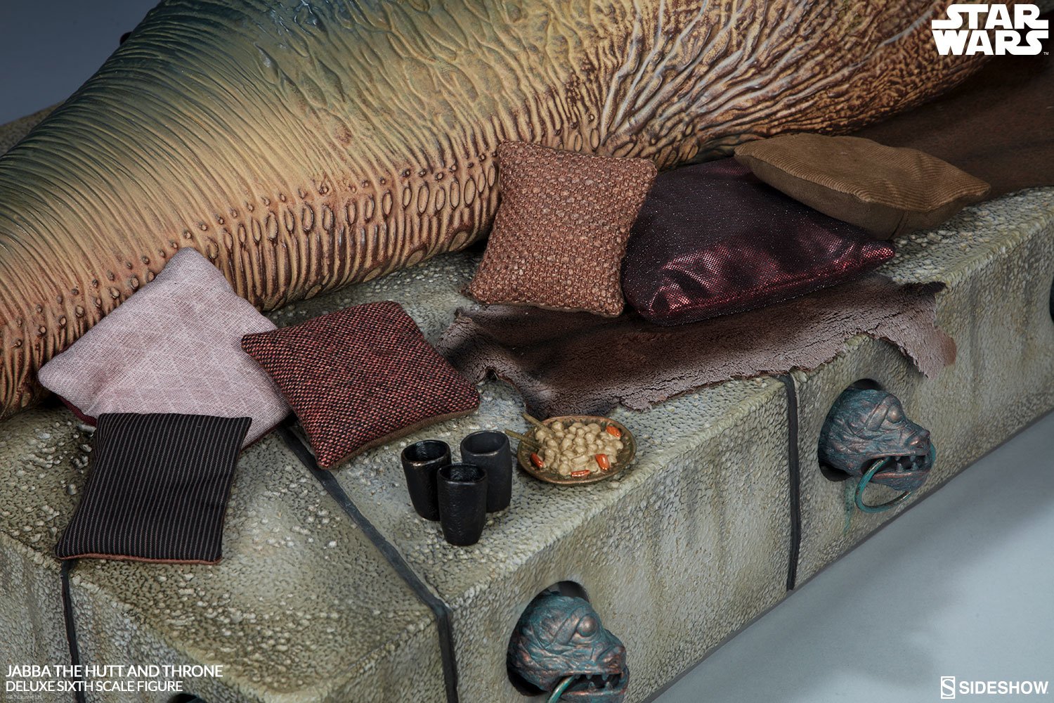jabba the hutt and throne deluxe star wars gallery c ccd bd e b