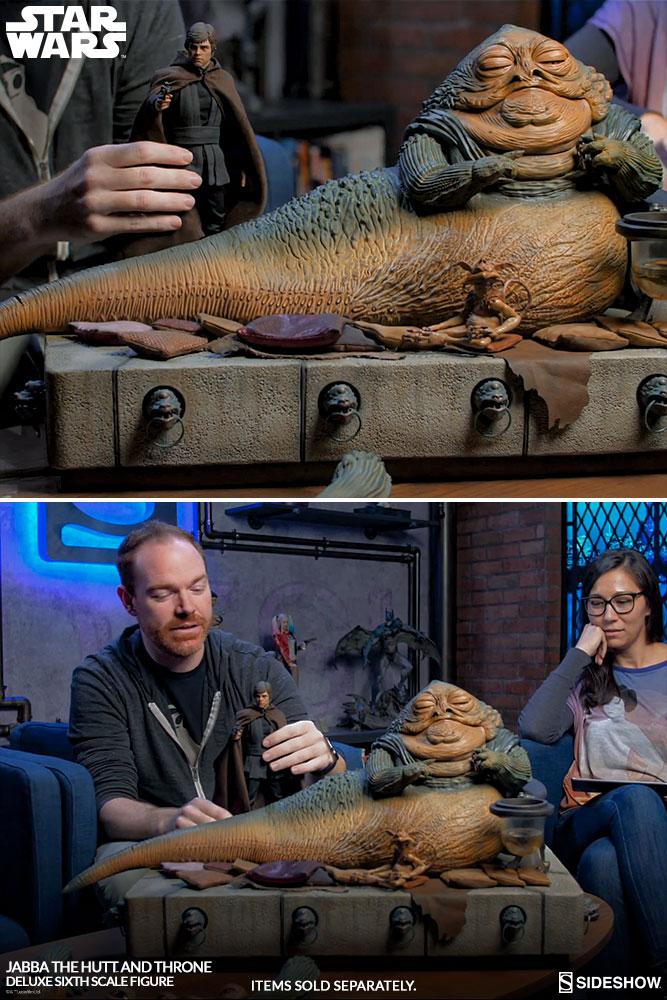 jabba the hutt and throne deluxe star wars gallery c ccde ebc b