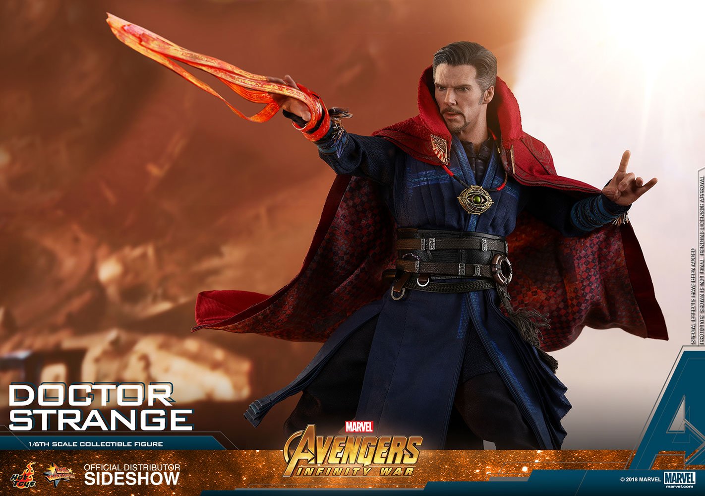 marvel avengers infinifty war doctor strange sixth scale figure hot toys