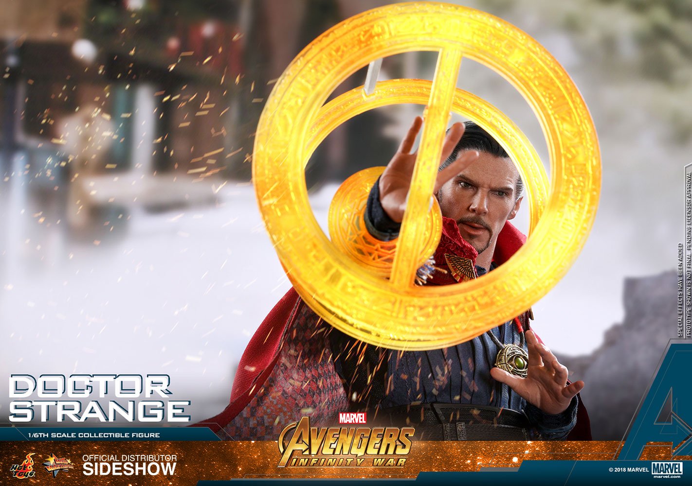 marvel avengers infinifty war doctor strange sixth scale figure hot toys
