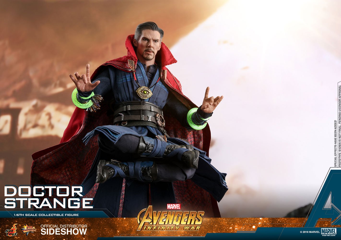 marvel avengers infinifty war doctor strange sixth scale figure hot toys
