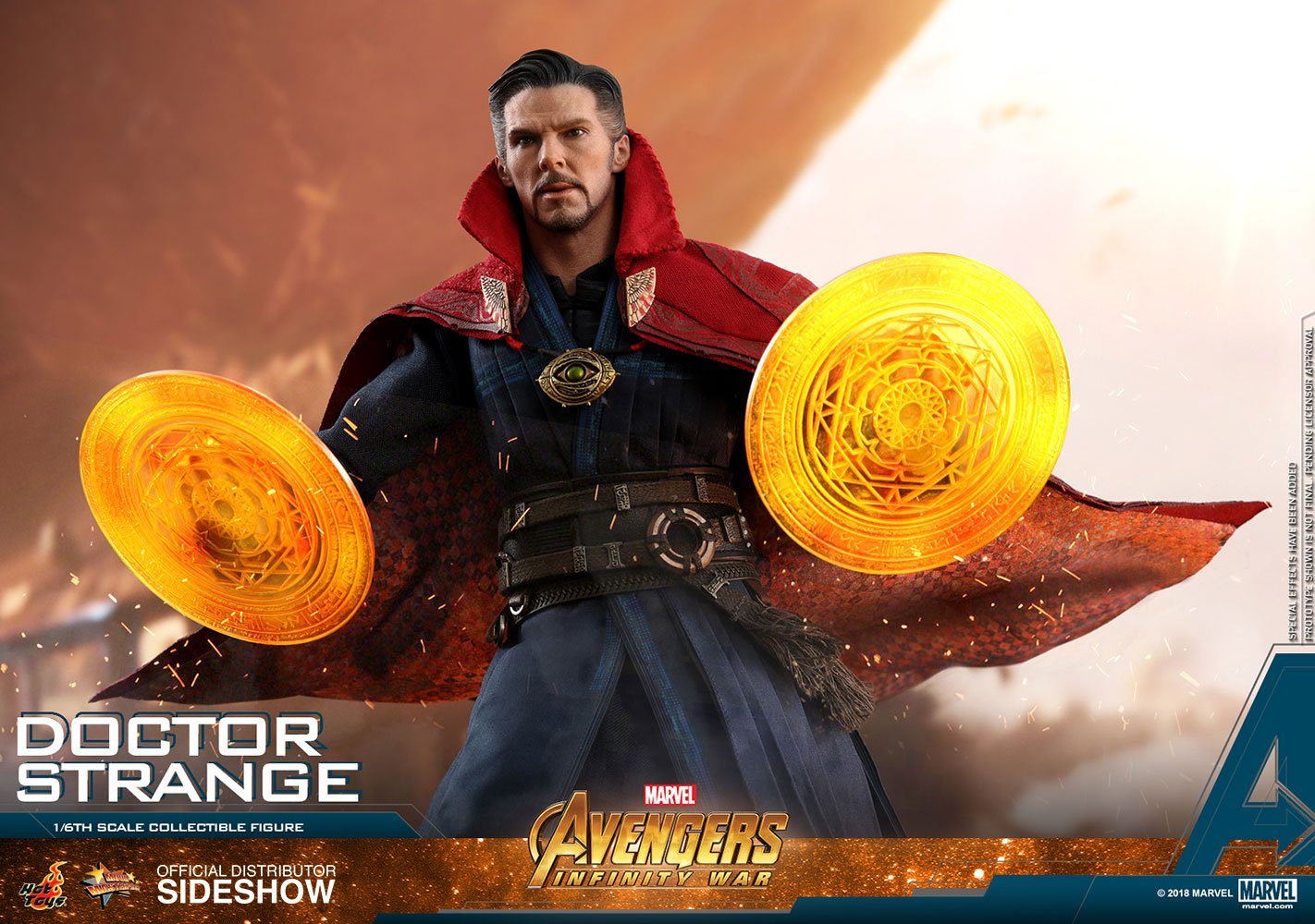 marvel avengers infinifty war doctor strange sixth scale figure hot toys