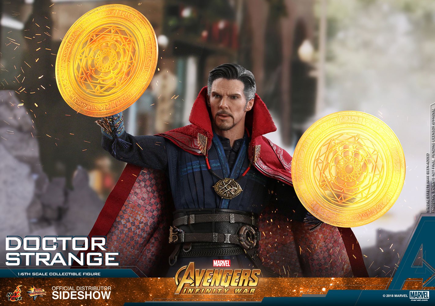 marvel avengers infinifty war doctor strange sixth scale figure hot toys