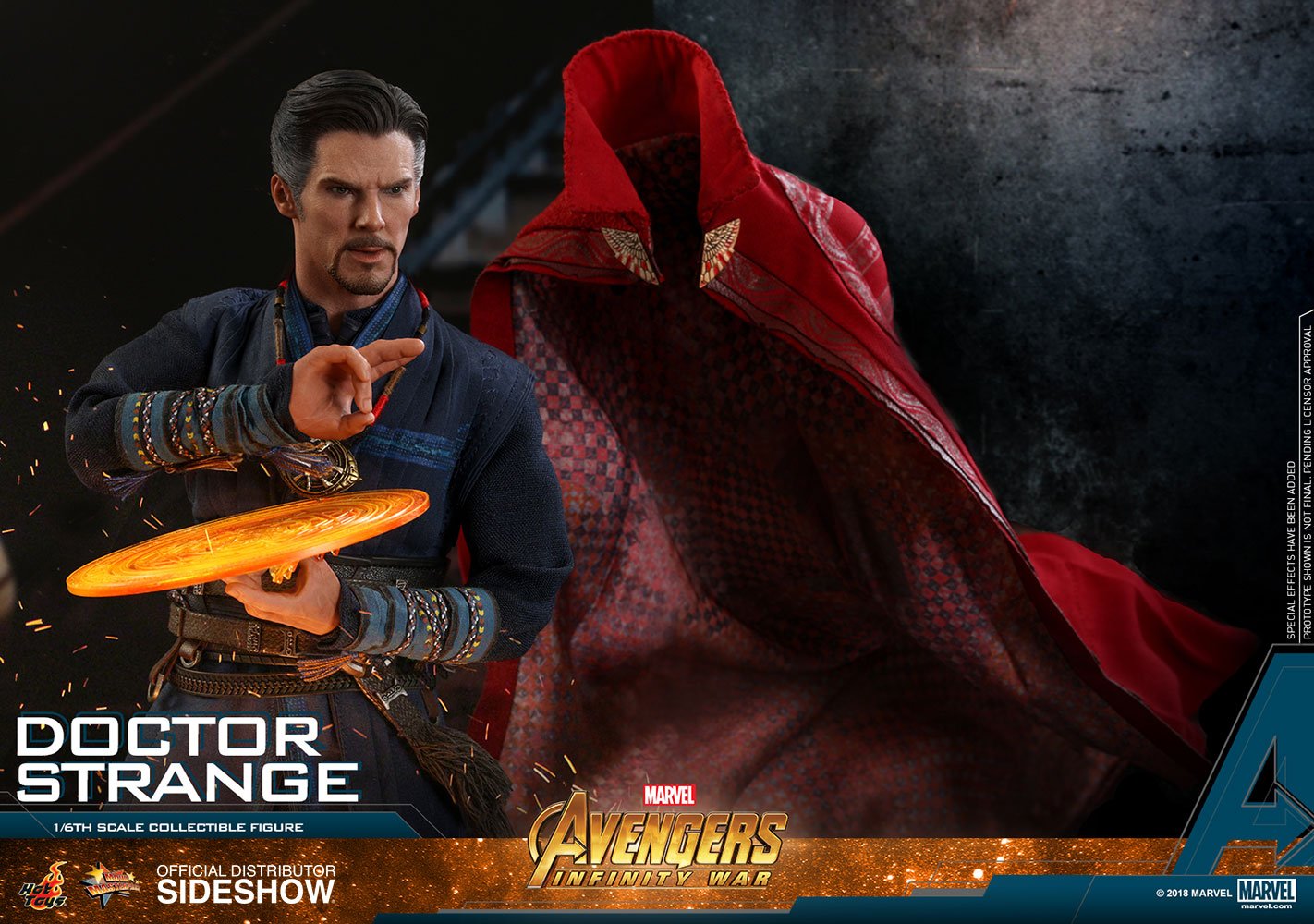 marvel avengers infinifty war doctor strange sixth scale figure hot toys