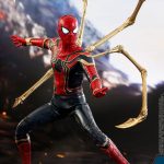 marvel avengers infinity war iron spider sixth scale hot toys