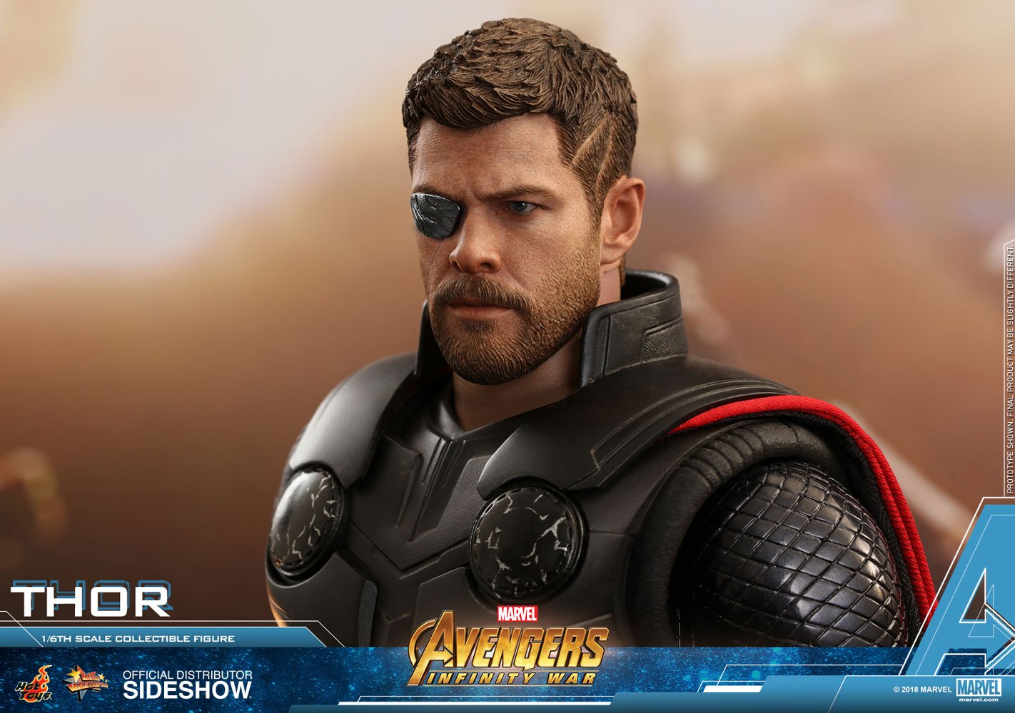 marvel avengers infinity war thor sixth scale figure hot toys