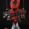 marvel deadpool life size bust