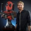 marvel deadpool life size bust
