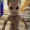 marvel guardians of the galaxy groot life size figure hot toys