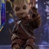 marvel guardians of the galaxy groot life size figure hot toys