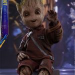 marvel guardians of the galaxy groot life size figure hot toys