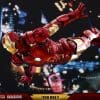 marvel iron man iron man mark with suit up gantry sixth scale collectible set hot toys
