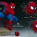 marvel spider man legendary scale figure sideshow