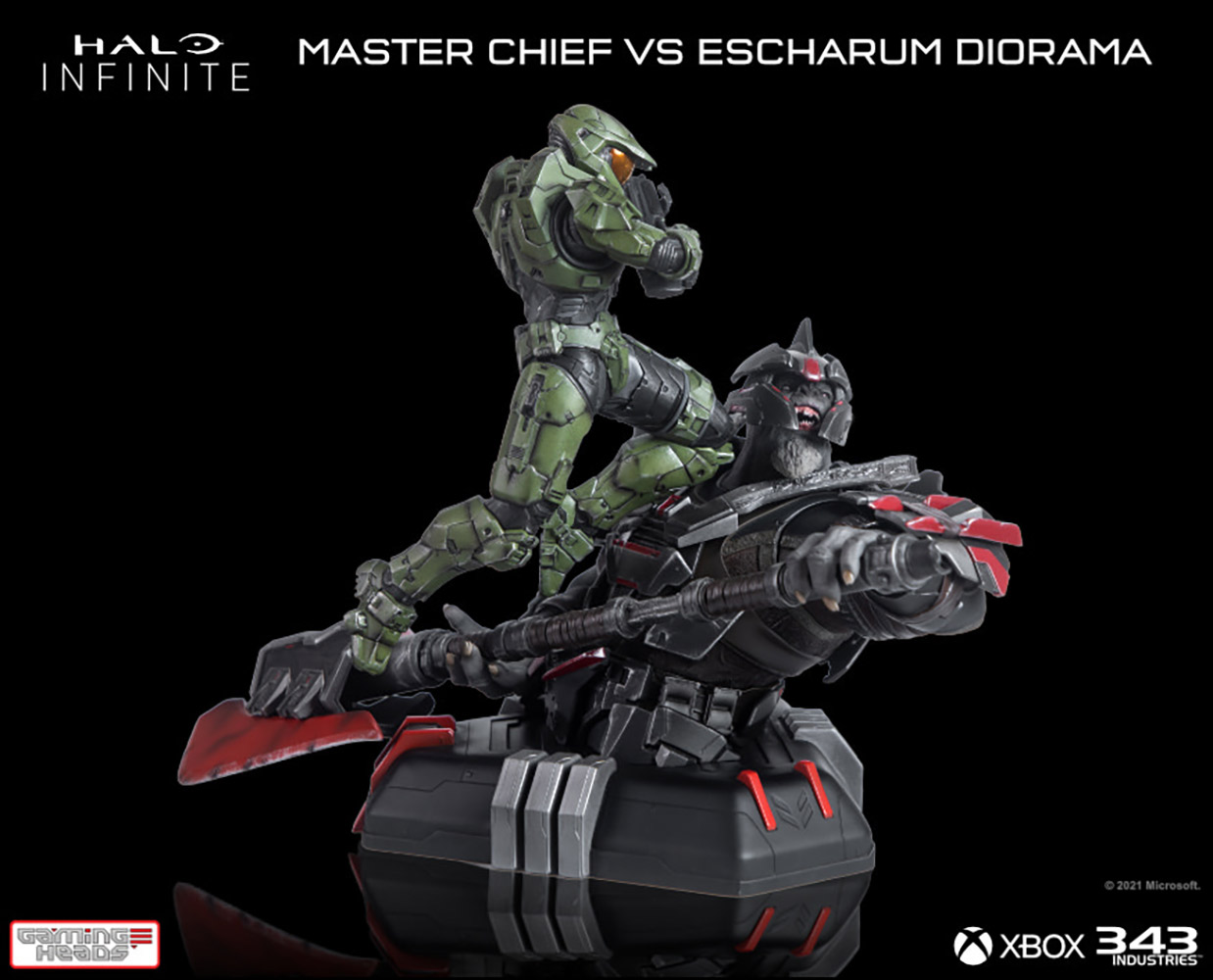 master chief vs escharum halo infinite gallery b a be