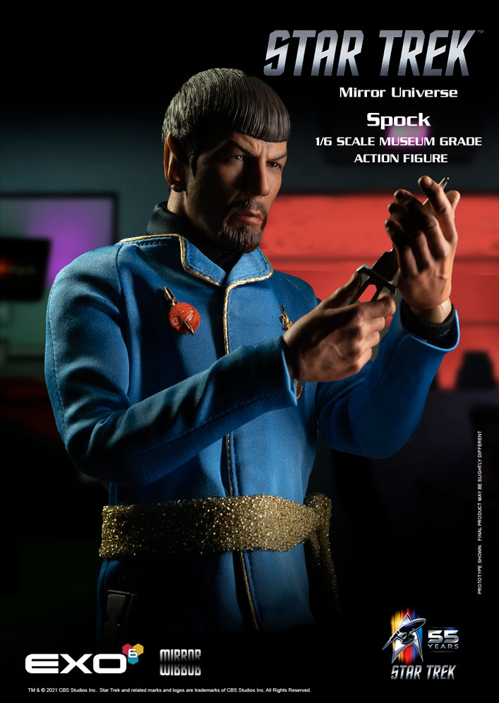 EXO-6 Star Trek Mirror Universe Spock Sixth Scale Figure