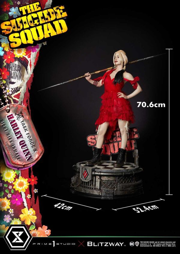 Prime 1 Studio The Suicide Squad Harley Quinn Statue Margot Robbie