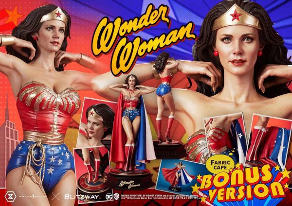 Statue Wonder Woman Lynda Carter – 1/10 Deluxe Art Scale – Iron Studios – Neuve