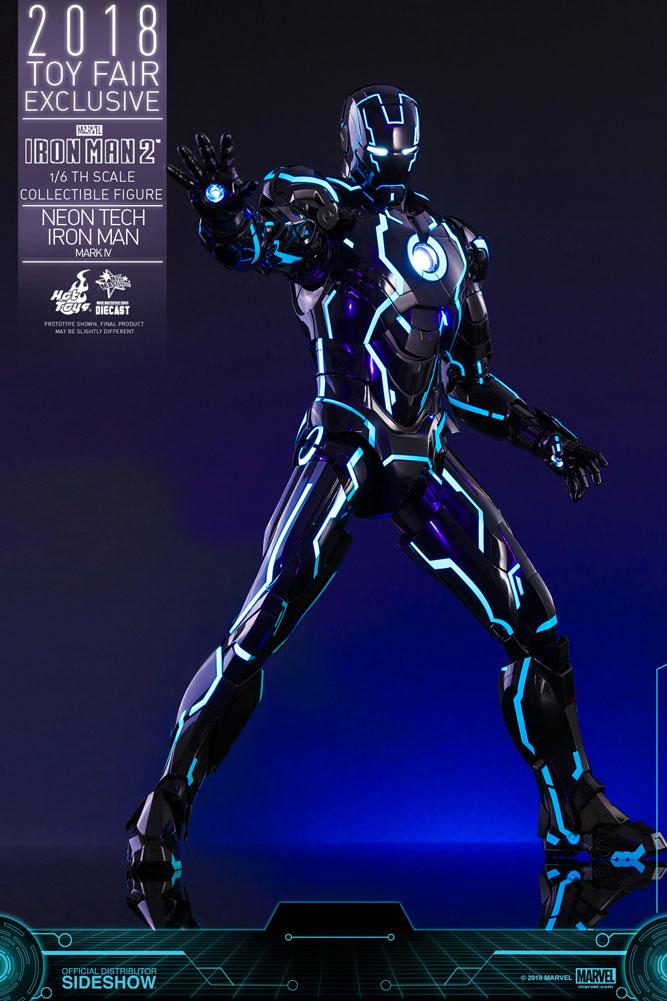 neon tech iron man mark iv marvel gallery c bcb e