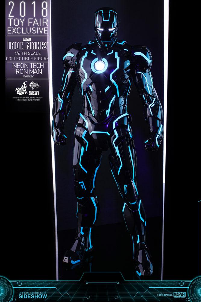 neon tech iron man mark iv marvel gallery c bcb