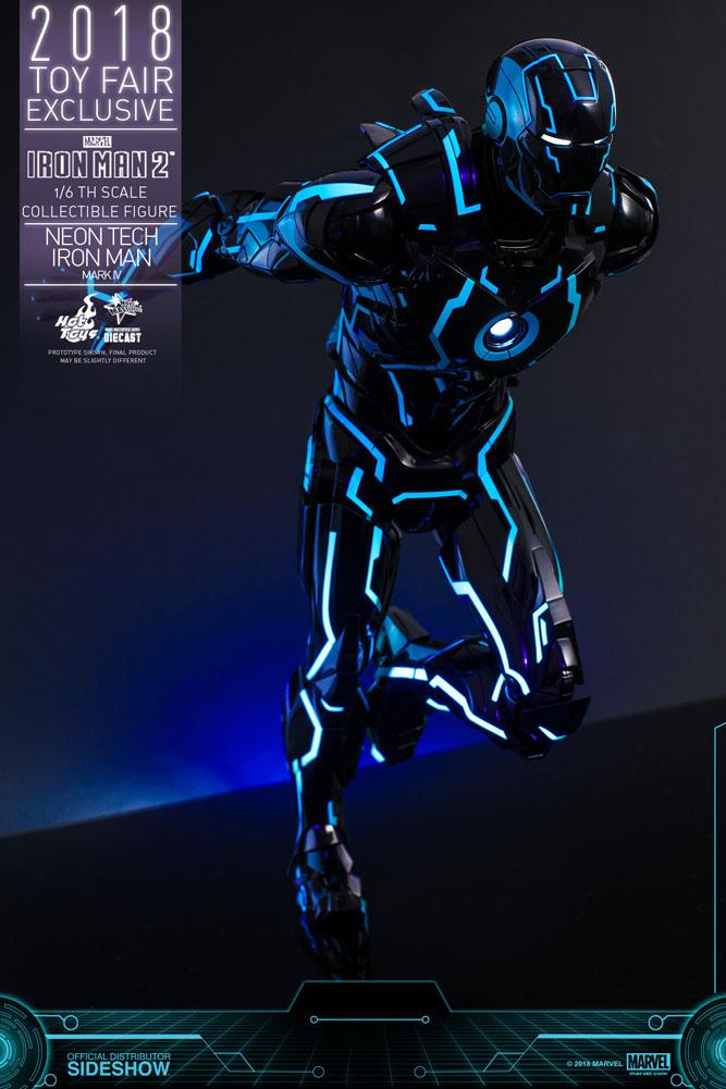 neon tech iron man mark iv marvel gallery c bcb d d