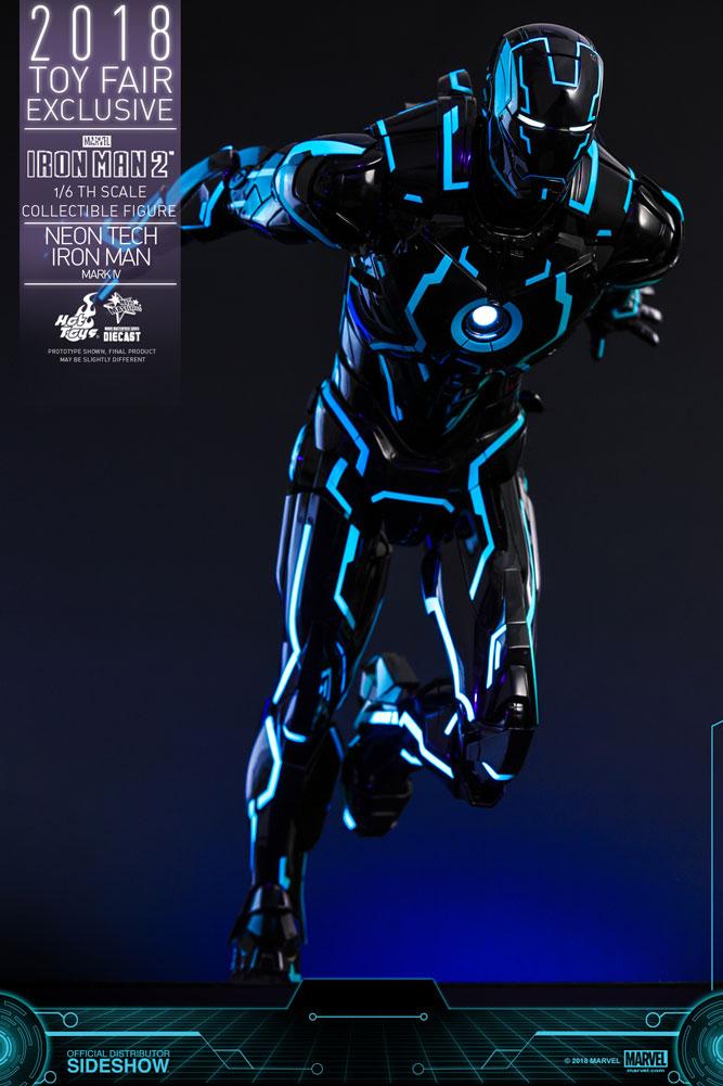 neon tech iron man mark iv marvel gallery c bcb ae