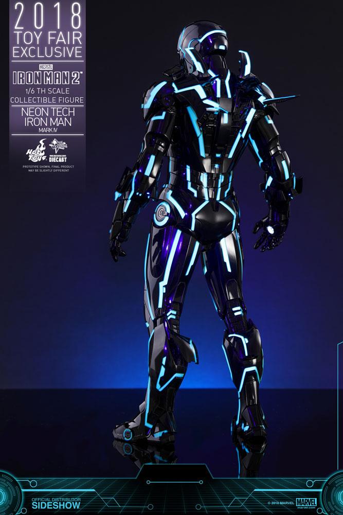 neon tech iron man mark iv marvel gallery c bcb