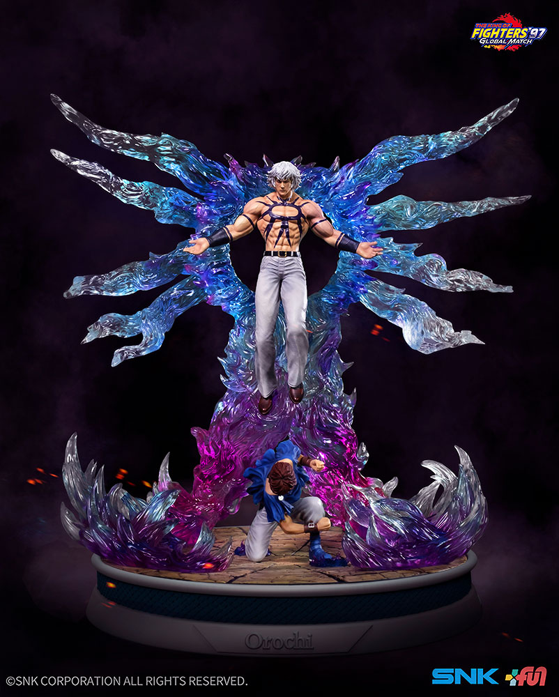 orochi and chris the king of fighters gallery ec b e a