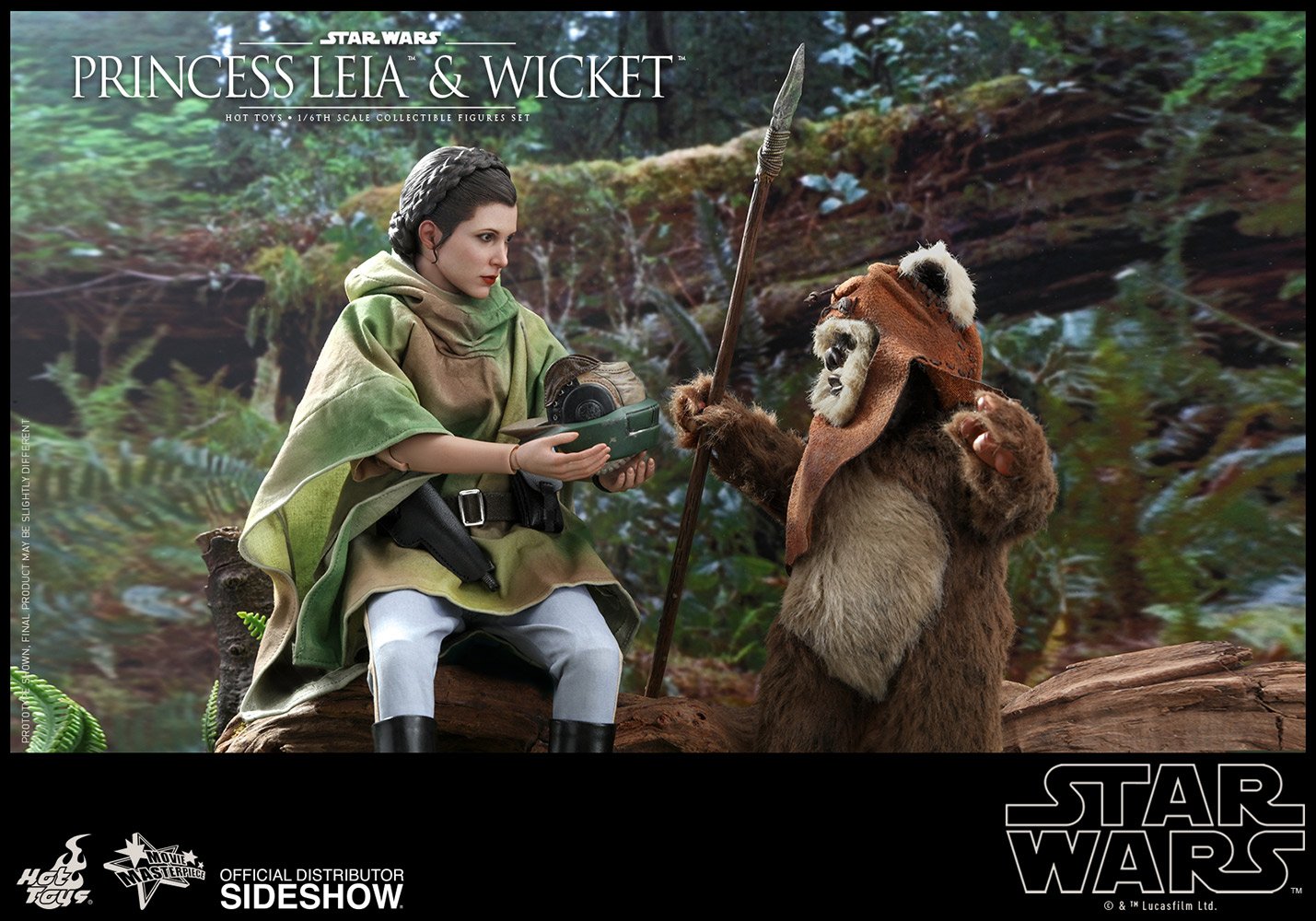 princess leia wicket star wars gallery d c d