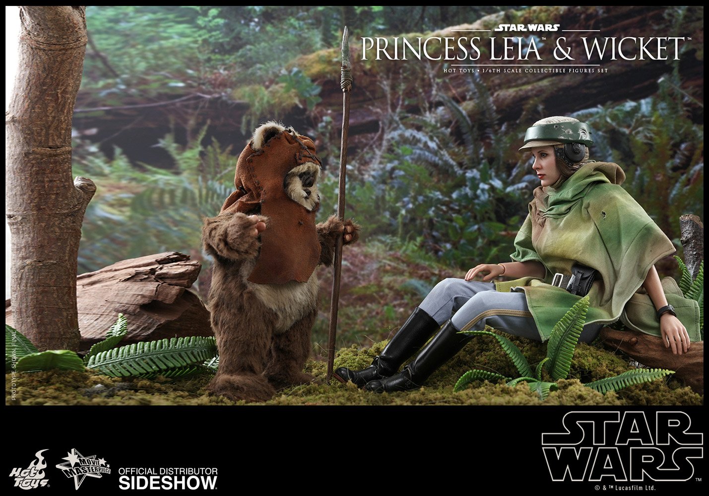princess leia wicket star wars gallery d c f