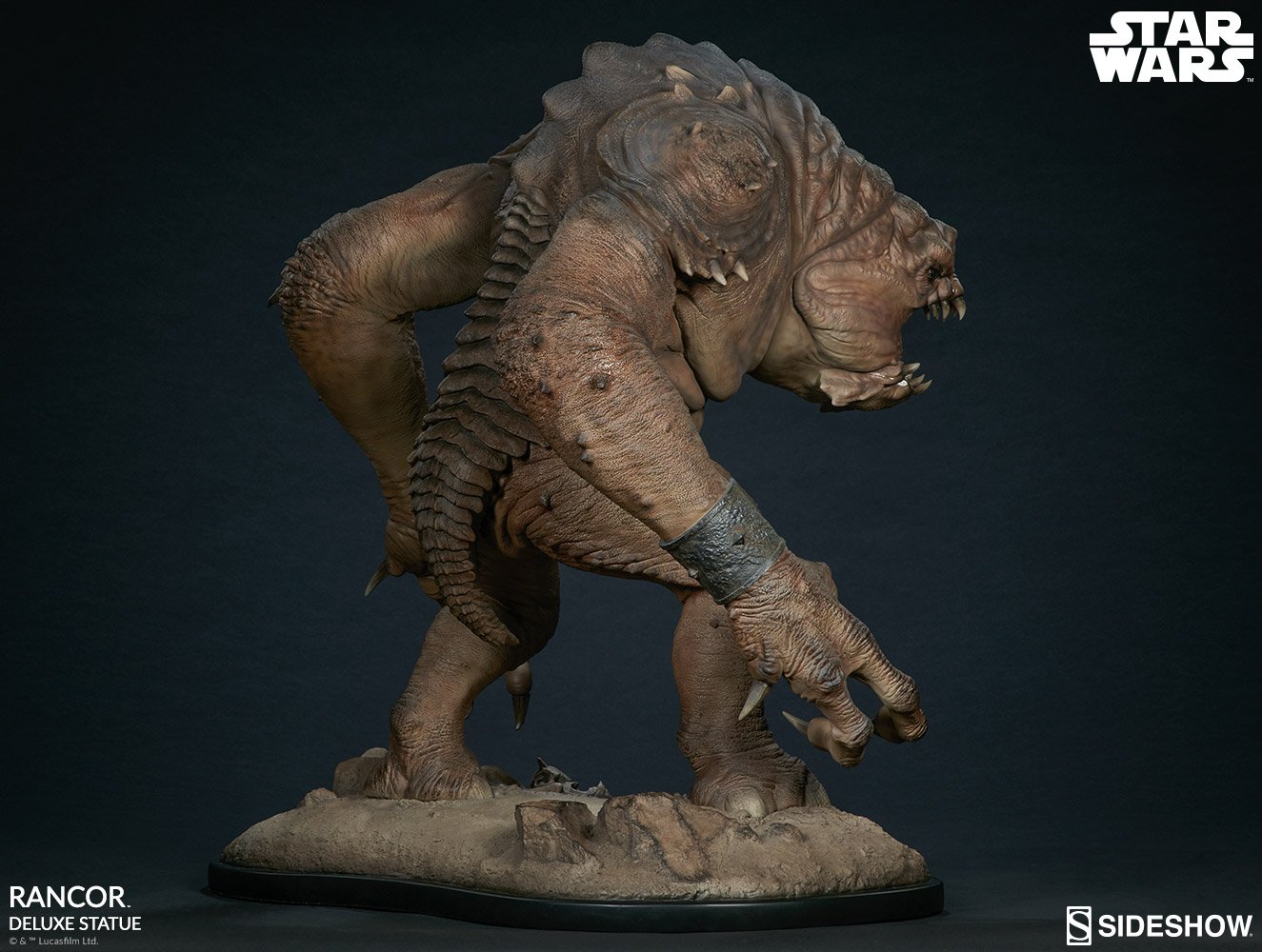 rancor deluxe statue star wars gallery dd b e a