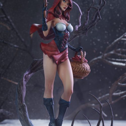 Sideshow Collectibles J. Scott Campbell Red Riding Hood Statue