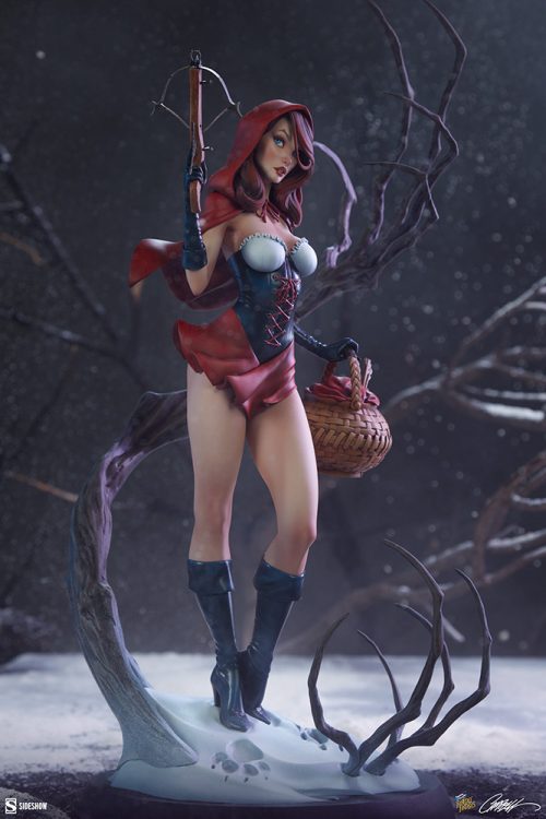 Sideshow Collectibles J. Scott Campbell Red Riding Hood Statue