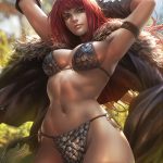 Sideshow Collectibles Red Sonja Fine Art Print