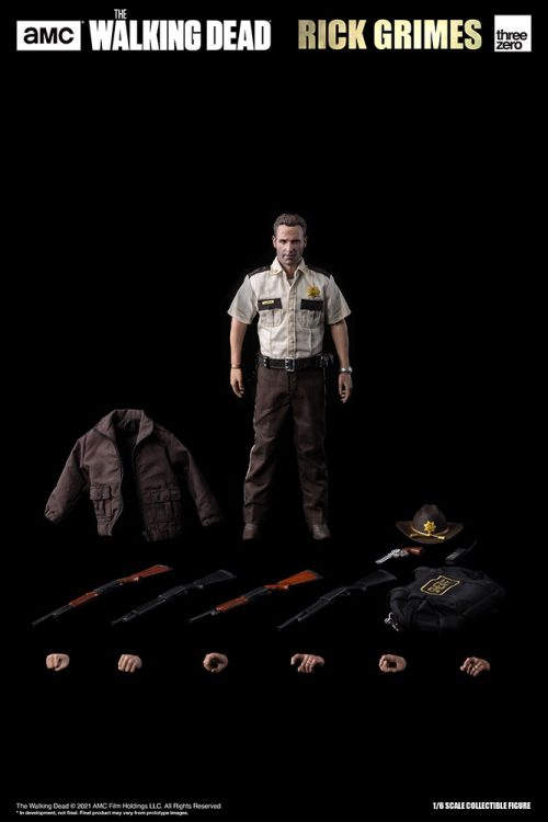 ThreeZero The Walking Dead: Rick Grimes Sixth Scale Figure Season 1