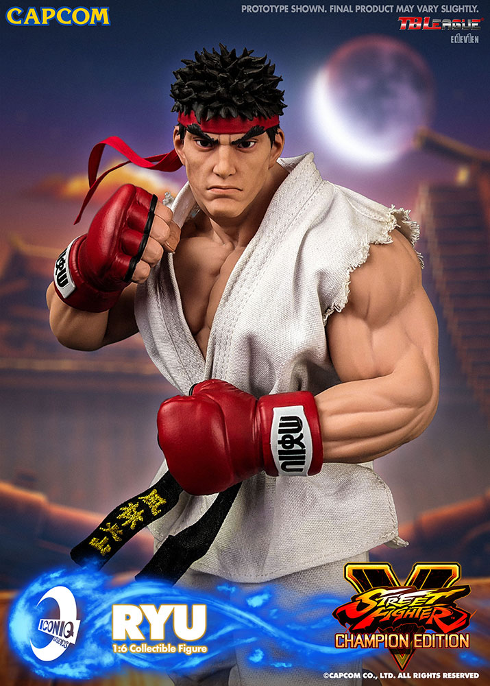 Street Fighter V Iconiq Gaming Series Ryu Sixth Scale Figure