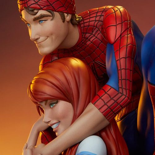 spider man and mary jane marvel gallery dcca db d