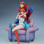 spider man and mary jane marvel gallery dcca ed c