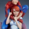 spider man and mary jane marvel gallery dcca c