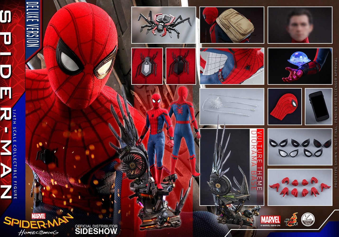 spider man deluxe version marvel gallery d a a