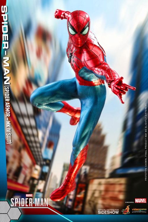 Hot Toys Spider-Man Spider Armor Sixth Scale Figure MK IV Suit