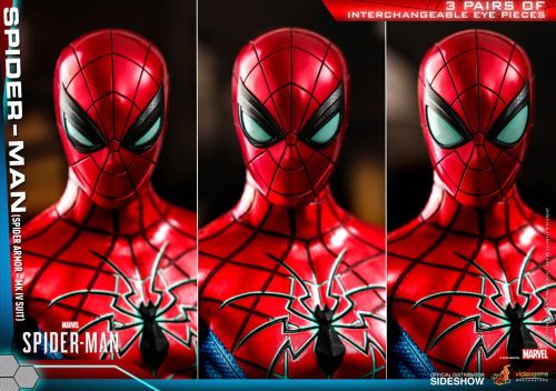spider man spider armor mk iv suit marvel gallery ed cd ee
