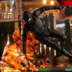 spider man stealth suit deluxe version marvel gallery d d ee ff