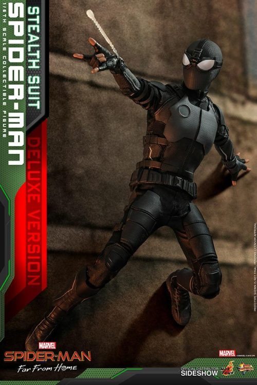 spider man stealth suit deluxe version marvel gallery d d a