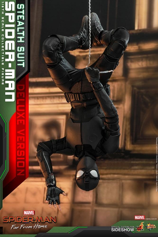 spider man stealth suit deluxe version marvel gallery d d d