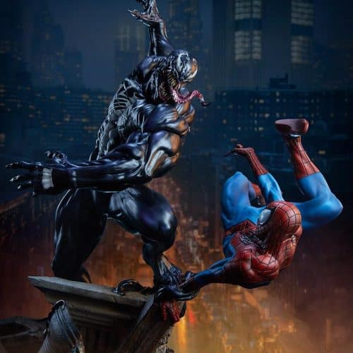 Sideshow Collectibles Venom vs Spider-Man Maquette