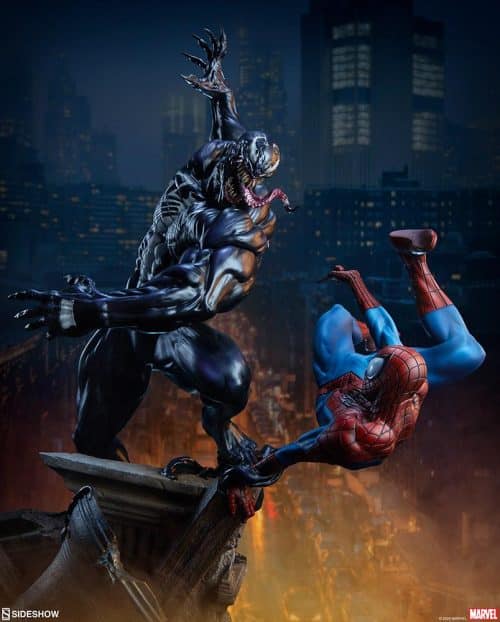 Sideshow Collectibles Venom vs Spider-Man Maquette